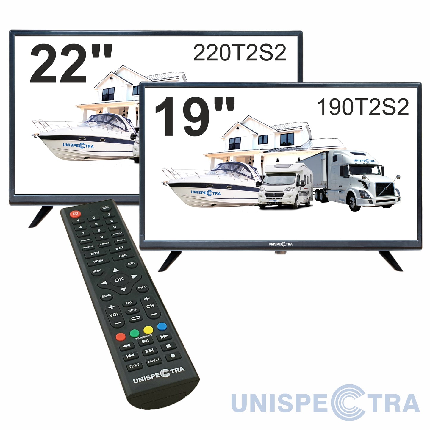 Unispectra® 19"/22" Remote Control (T2S2 Models)