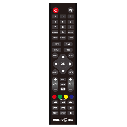 Unispectra® 19"/22" Remote Control