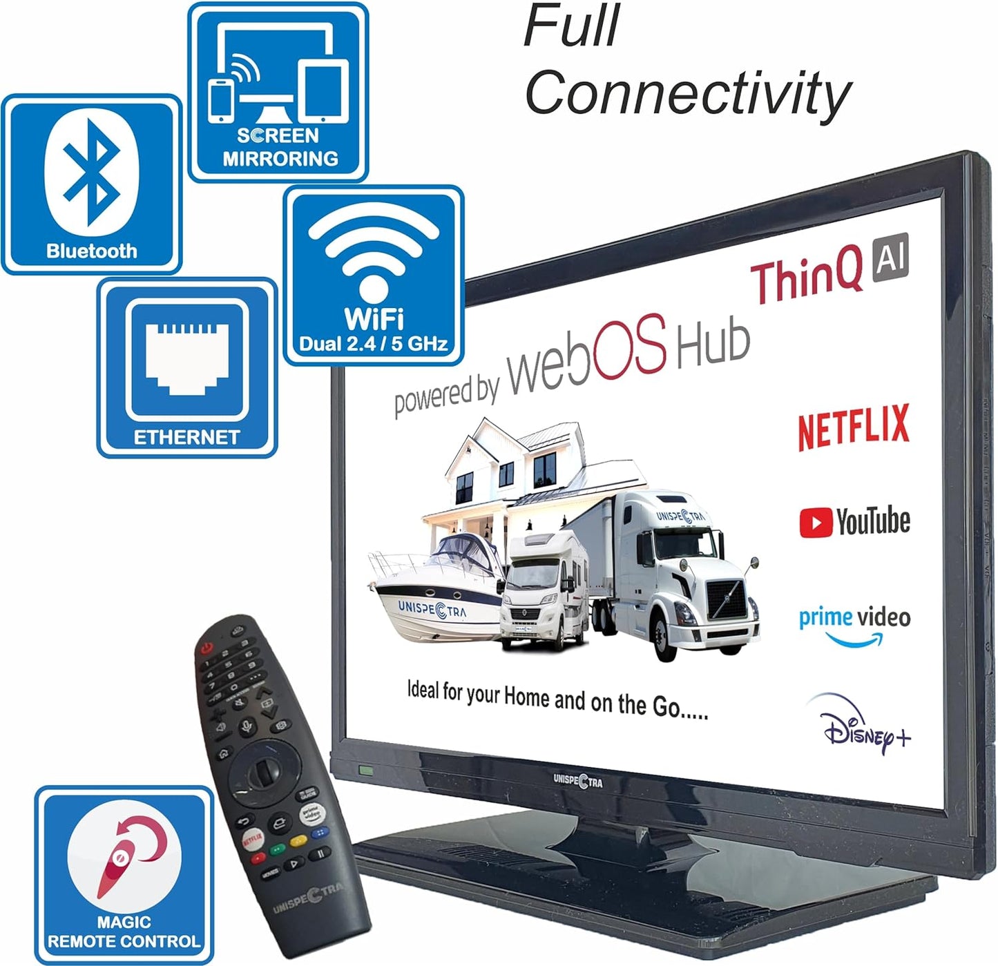 22" Unispectra® Smart TV (webOS)