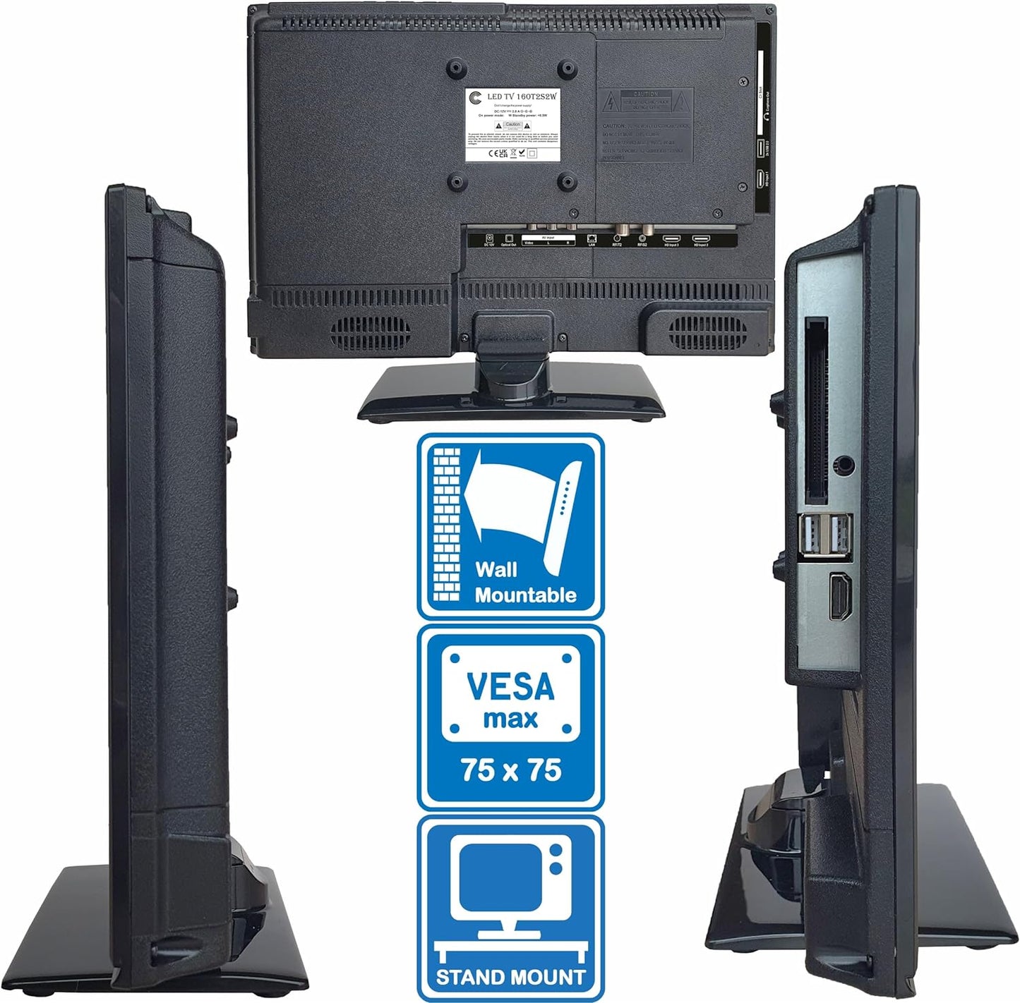 16" Unispectra® Smart TV (webOS) with Wall Mount