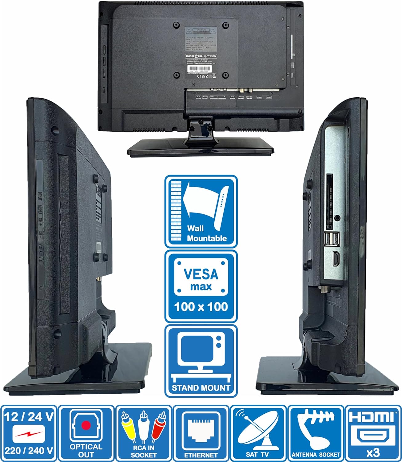 22" Unispectra® Smart TV (webOS)