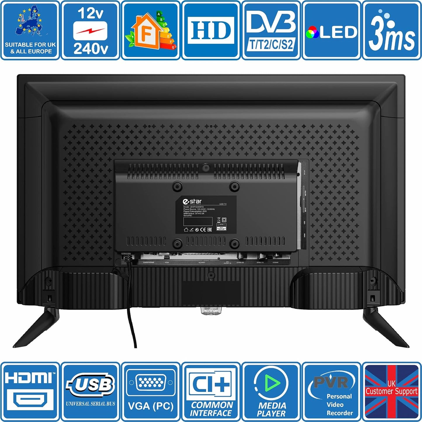 24" eStar Standard TV