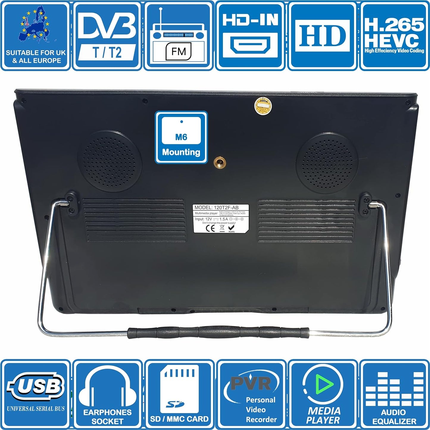 12" Unispectra® Standard TV