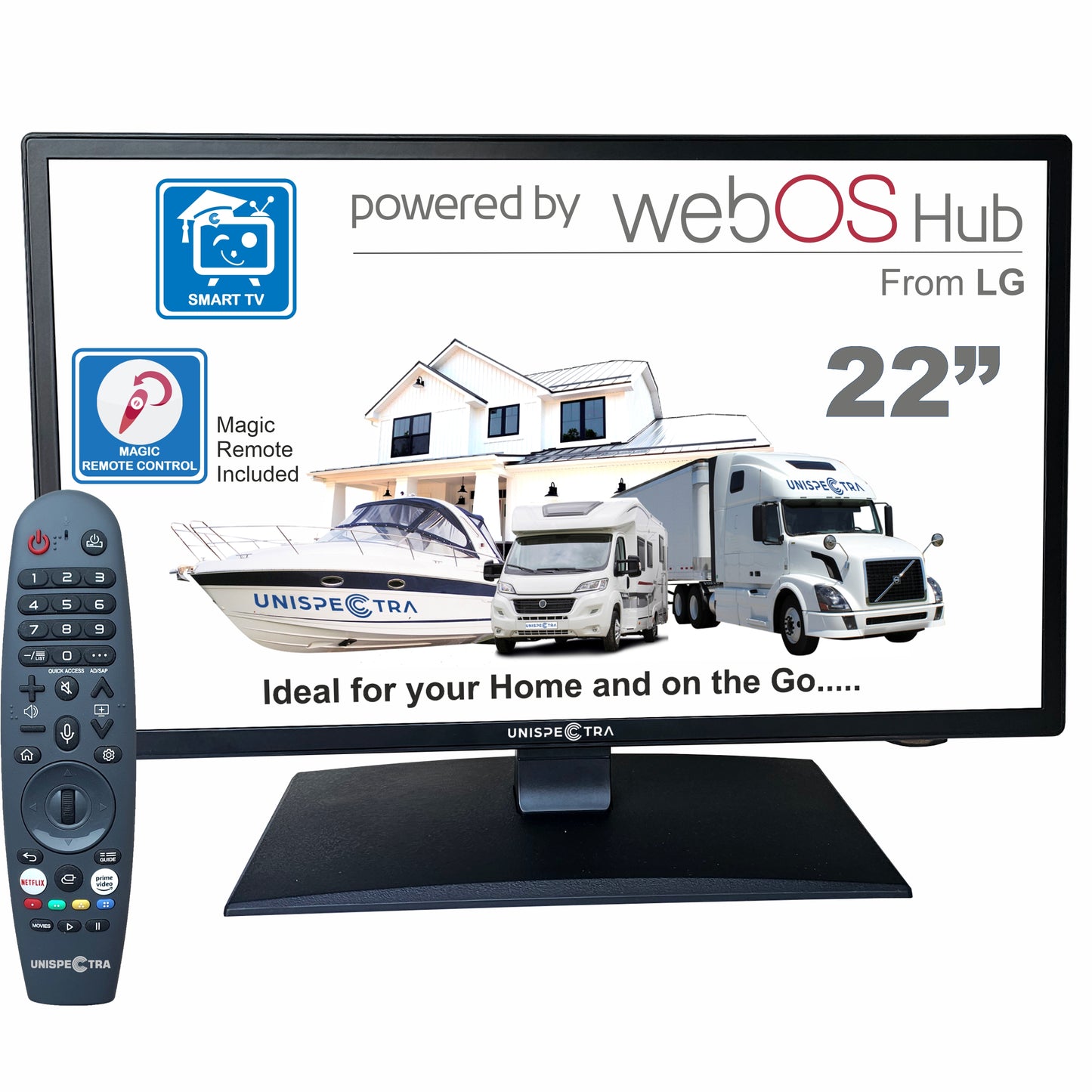 22" Unispectra® Smart TV (webOS)