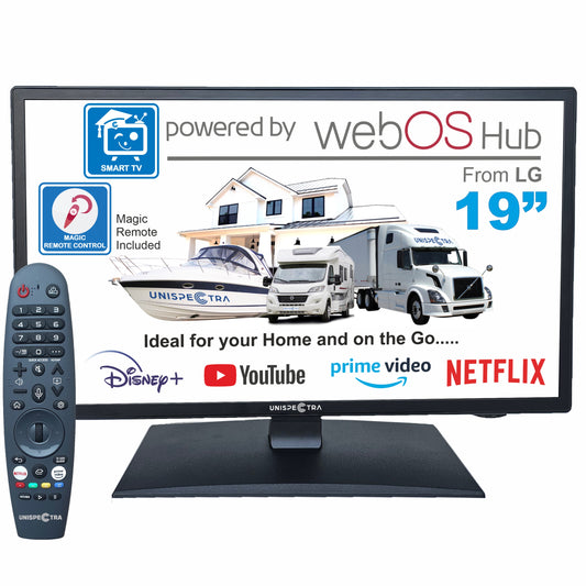 19" Unispectra® Smart TV (webOS)