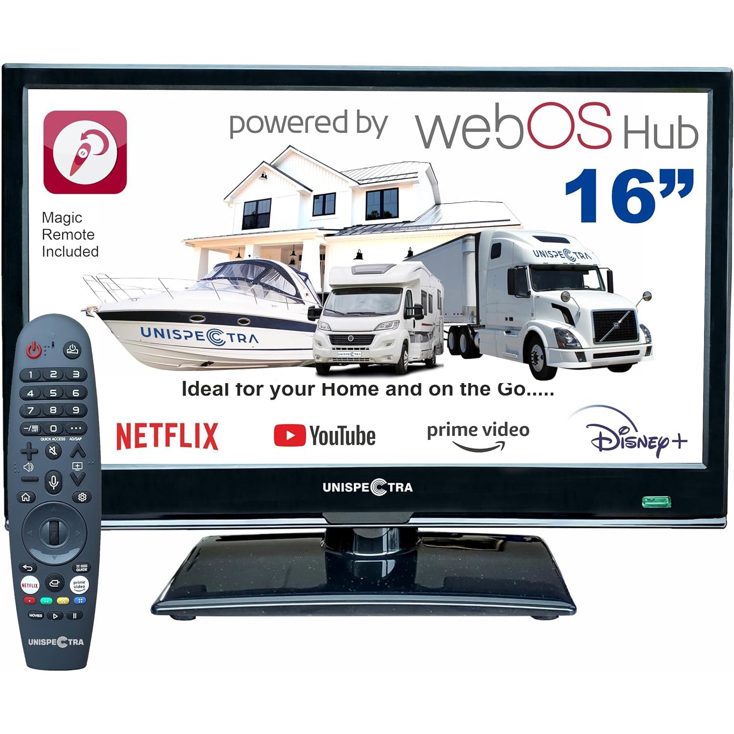 16"Unispectra®SmartTV(webOS)