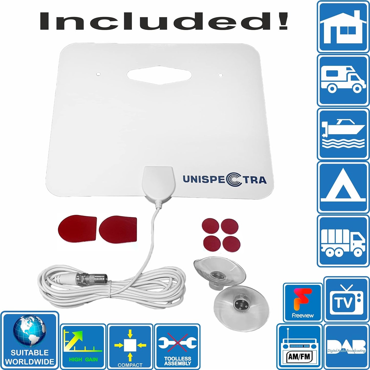 14" Unispectra® Smart Ready TV