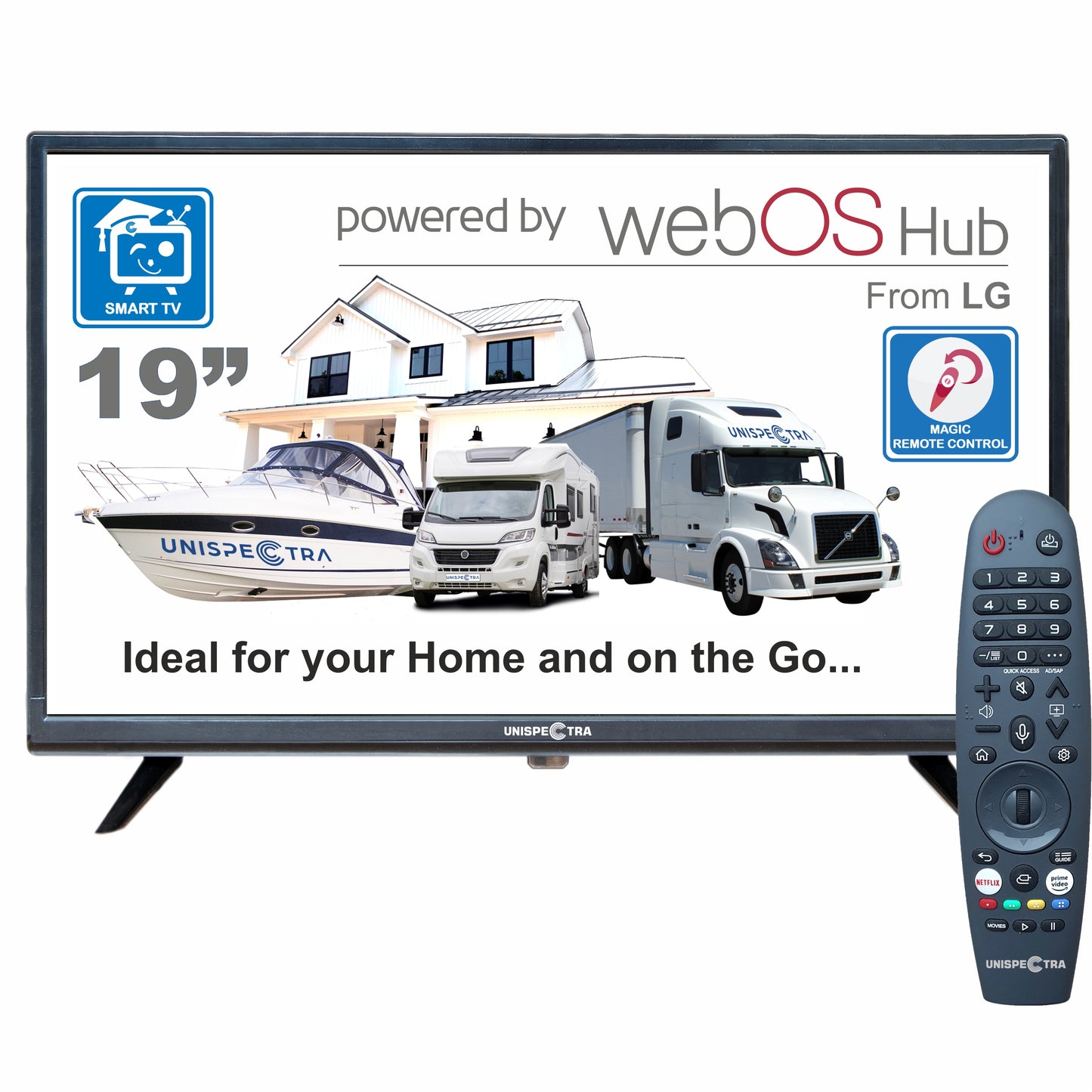 19" Unispectra® Smart TV (webOS) DLED