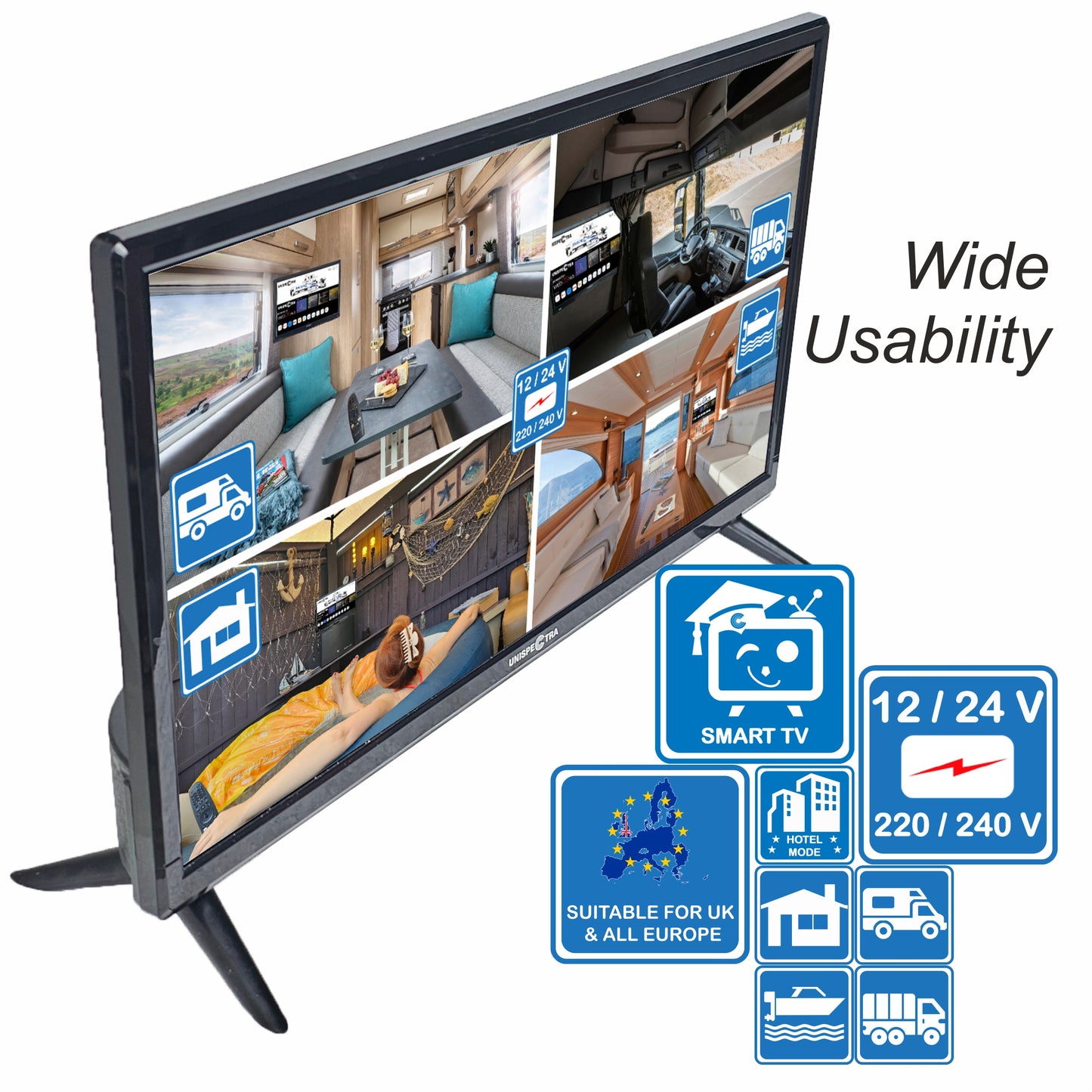 19" Unispectra® Smart TV (webOS) DLED