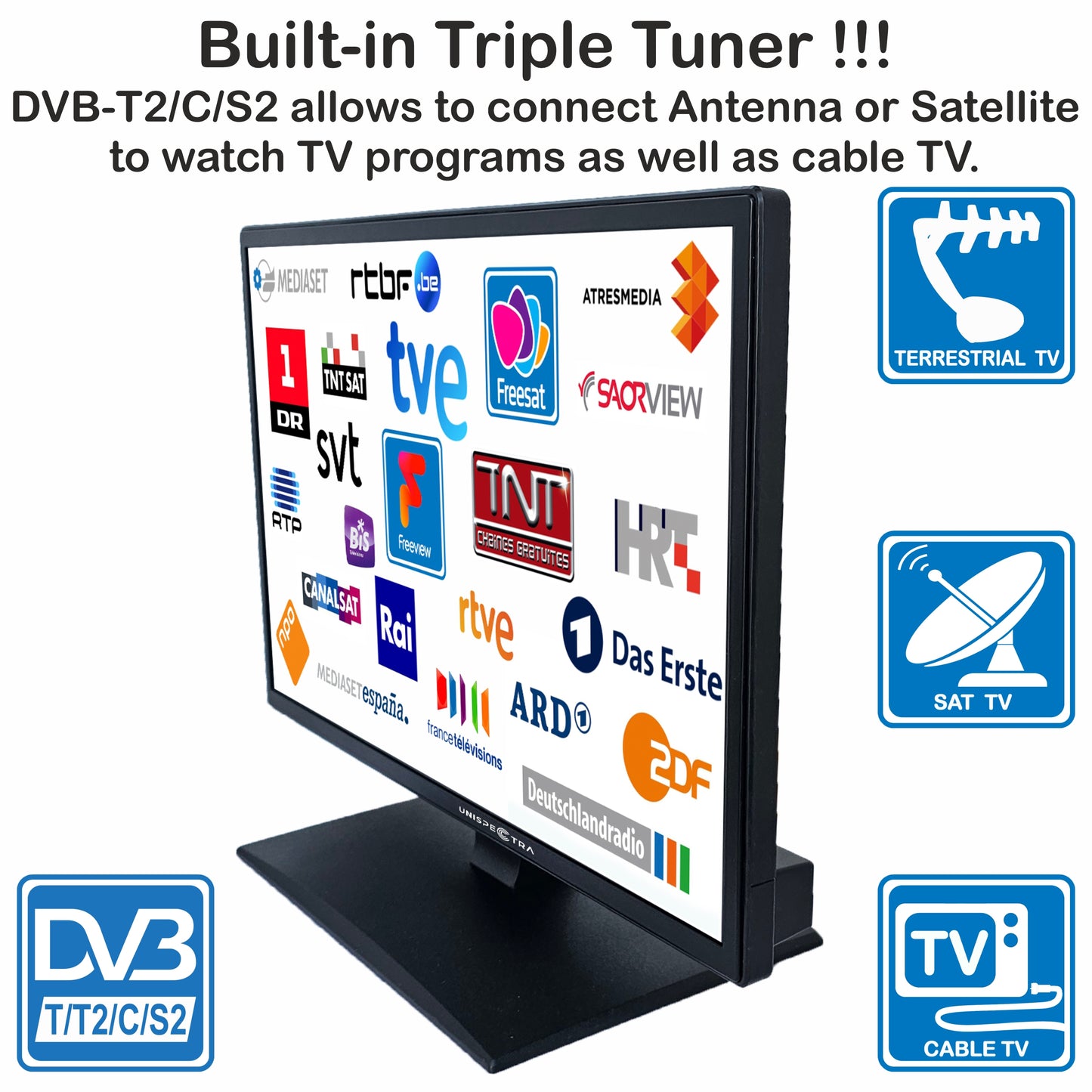 19" Unispectra® Standard TV