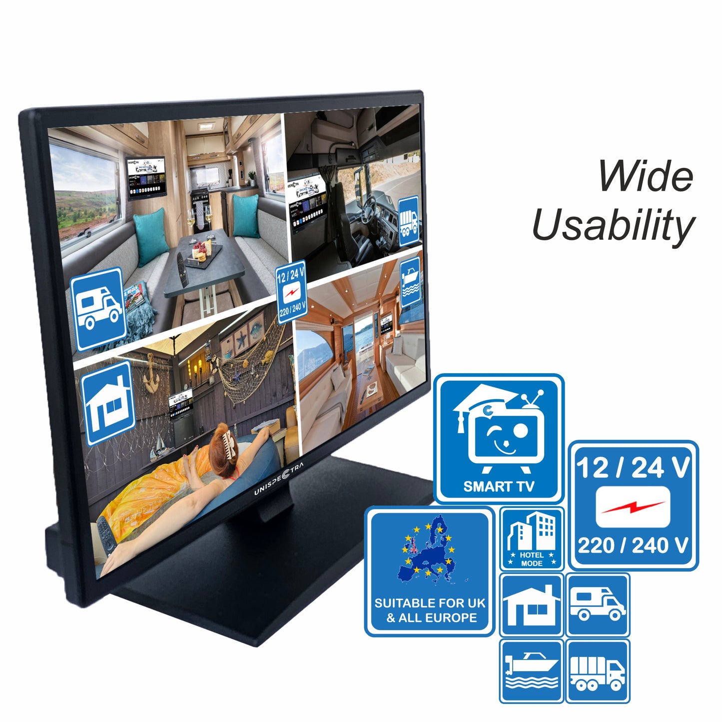 19" Unispectra® Smart TV (webOS)