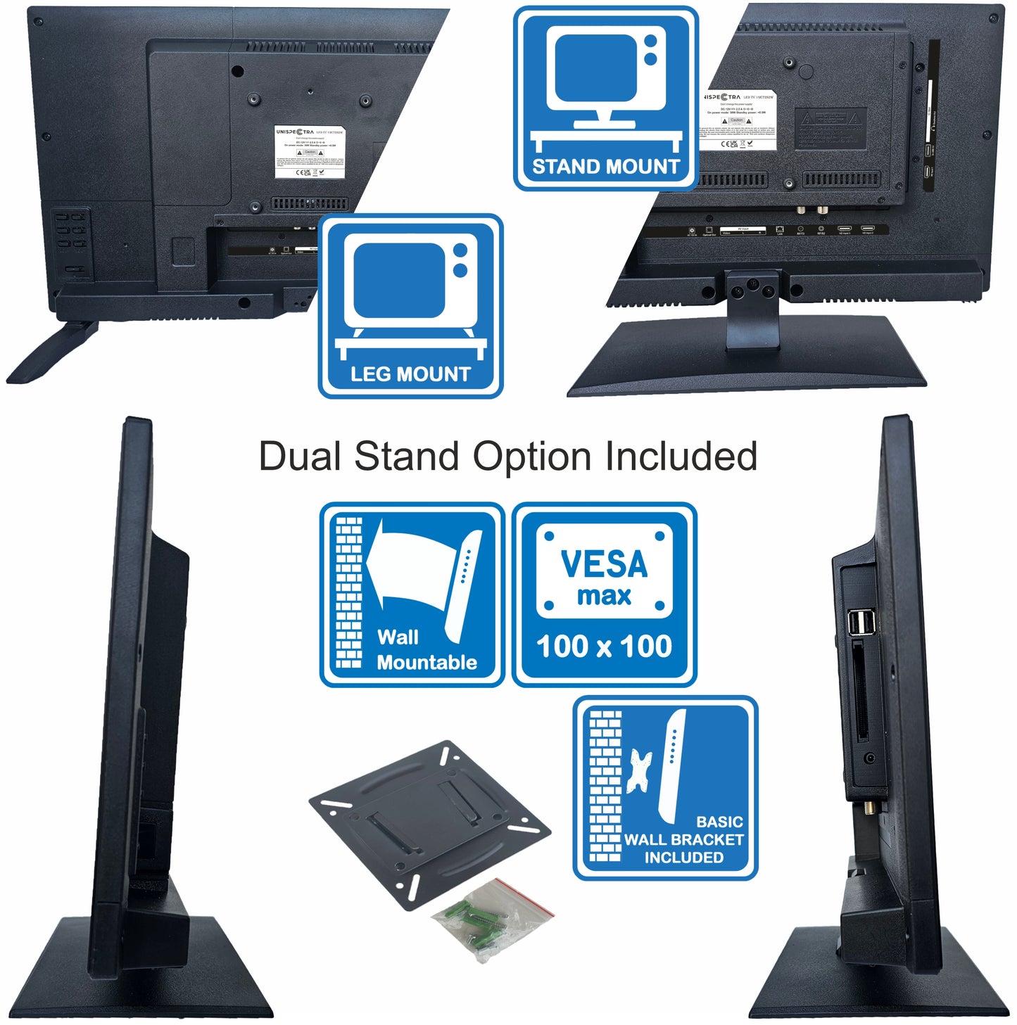 19" Unispectra® Smart TV (webOS)